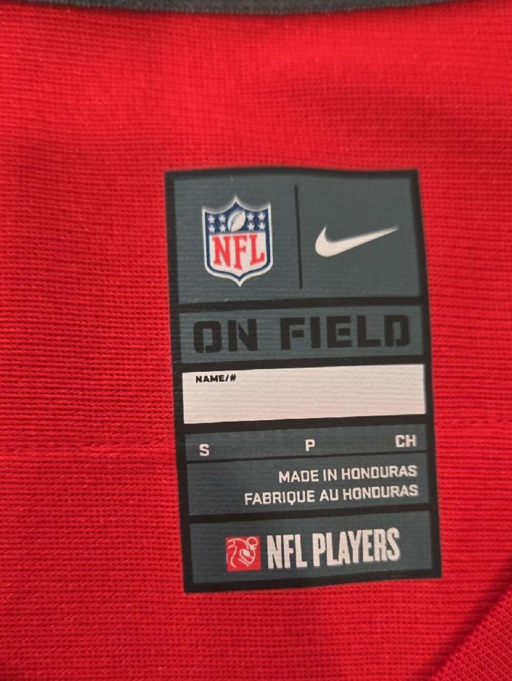 Nike Red Kansas City Chiefs #87 Short Sleeve Women's Jersey - Picture 4 of 8